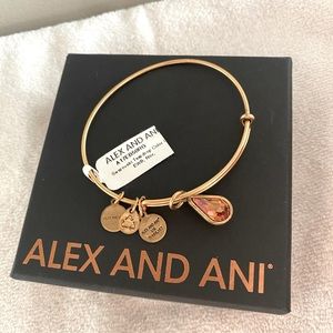 Alex & Ani golden bracelet